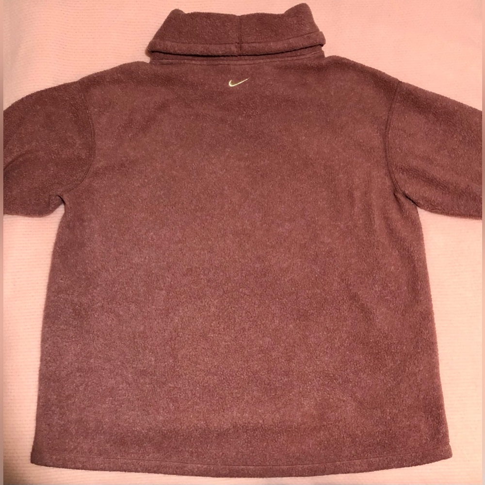 Nike Burgundy Therma Fleece Sweater - Picture 3 of 9
